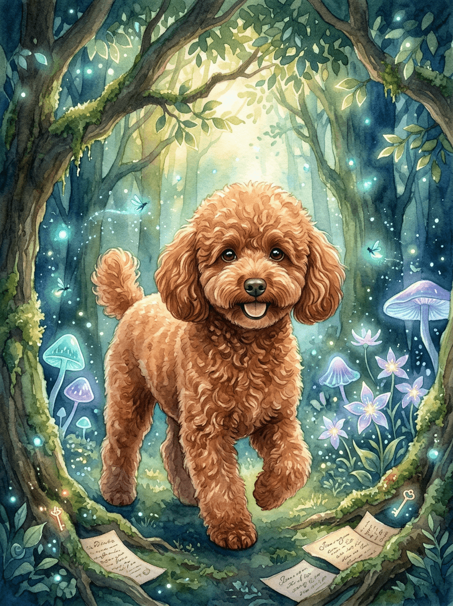 Watercolor Β· Forest portrait