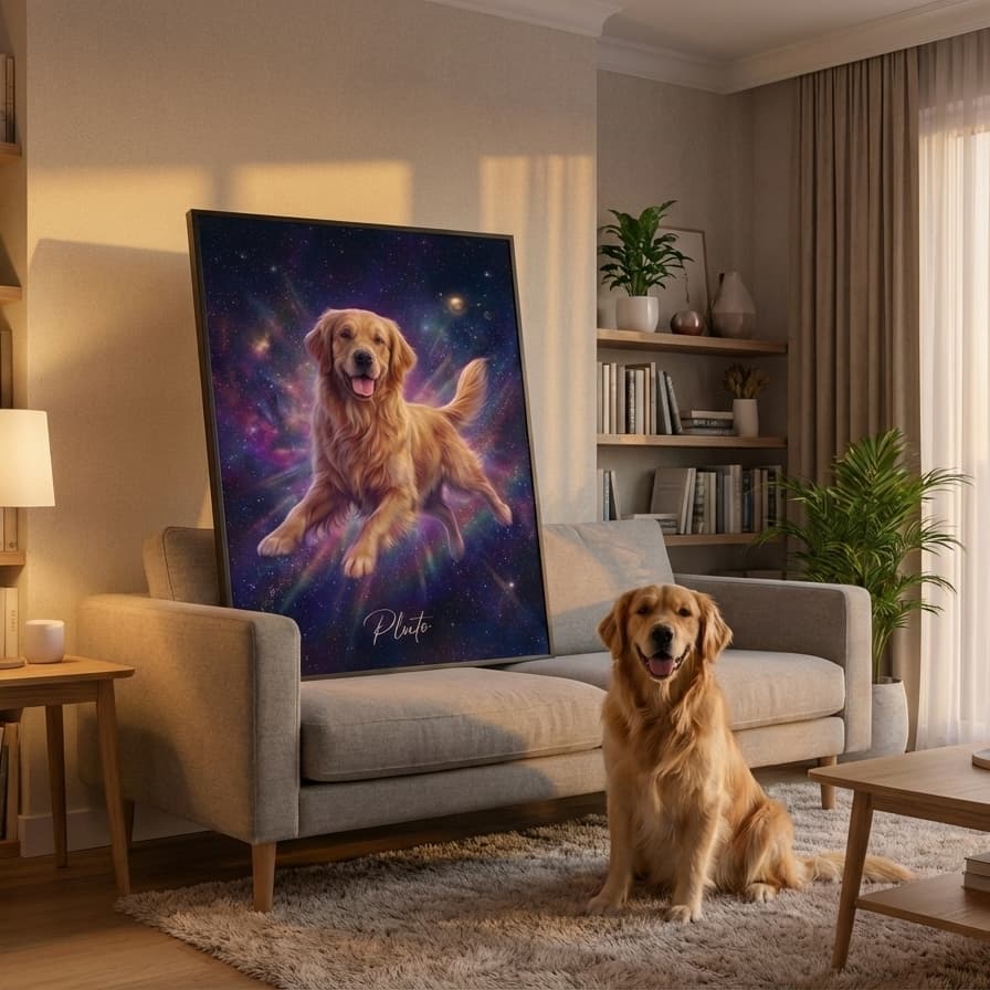 AI-generated pet portrait